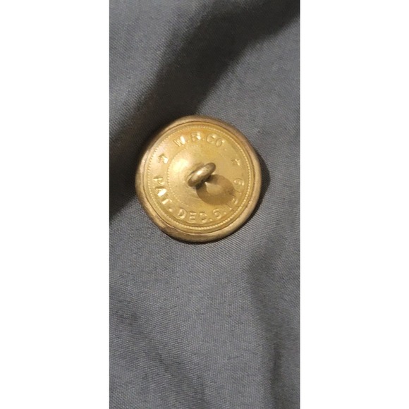 Vtg WW1 Era Army American Legion Gold Tone Jacket Coat Button - Picture 3 of 4